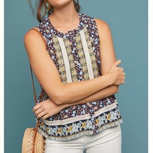 Caccini Lace Peplum Blouse